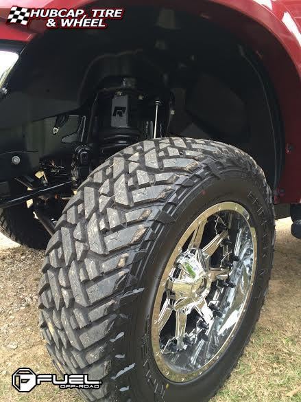 vehicle gallery/dodge ram fuel nutz d540 0X0  Chrome wheels and rims